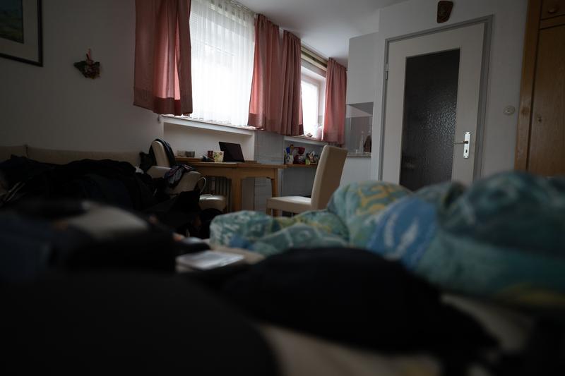 Inside Airbnb apartment